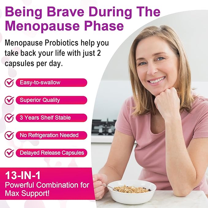 Menopause Supplements for Women, 120 Billion 60 Herbal
