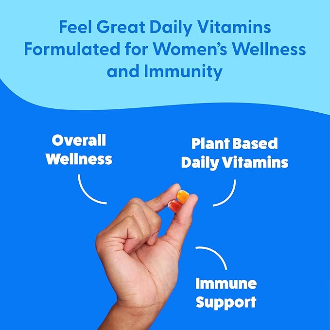 Multivitamin Gummy for Women by Feel B-6, B-12, B-12, C,