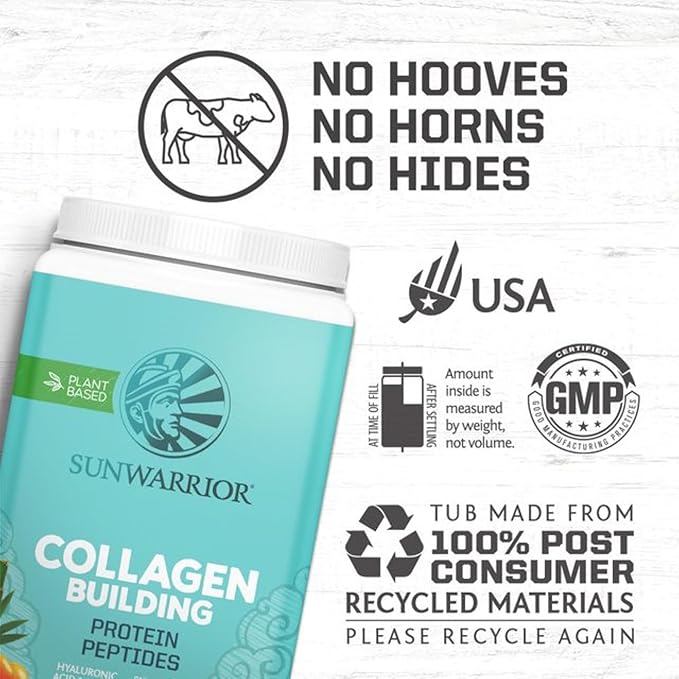 Sunwarrior Collagen Peptides Building Powder 40 Servings,