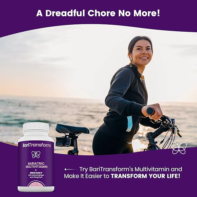 Bariatric Multivitamin with Iron Capsule – 30 Ct