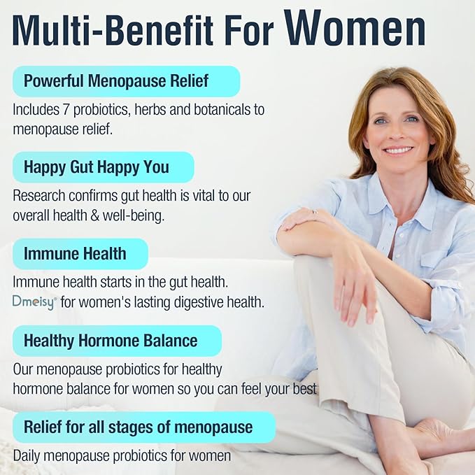 Menopause Supplements for Women, 120 Billion 13-in-1 Herbs 60 Capsule