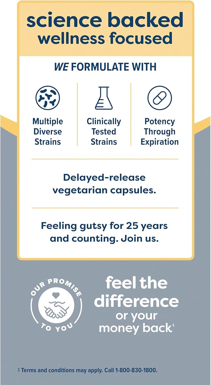 Renew Life Probiotic Adult 50 Plus Probiotic Capsules, Daily Supplement Supports Urinary, Digestive and Immune Health, L. Rhamnosus GG, Dairy, Soy and gluten-free, 30 Billion CFU, 90 Count