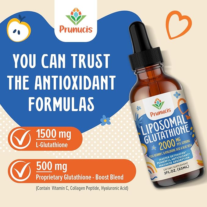 2000 MG Liposomal Glutathione Liquid, 98% 4 FL.OZ