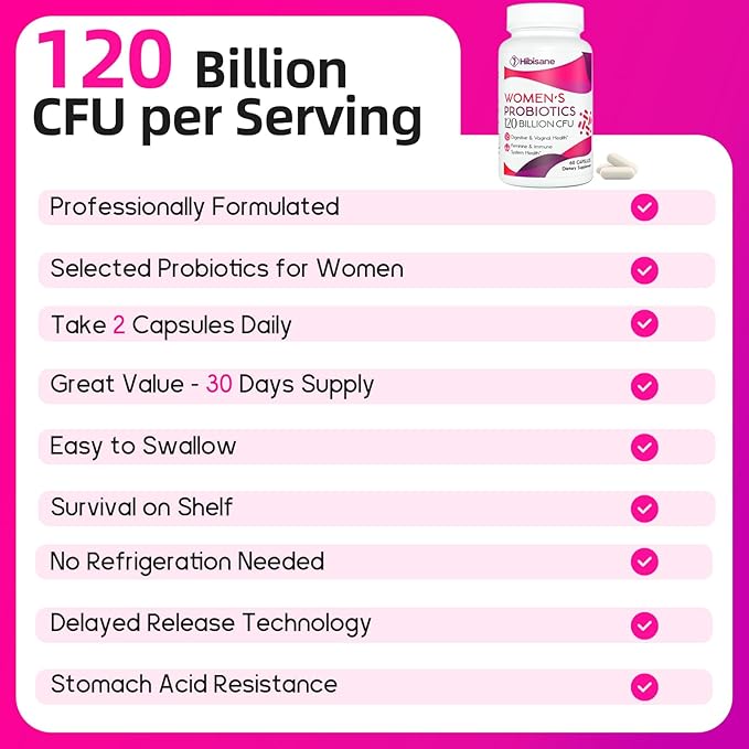 120 Billion CFU Probiotic 13-in-1 Natural 120 Caps