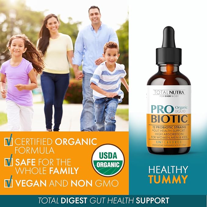 Liquid Probiotic for Women Men &