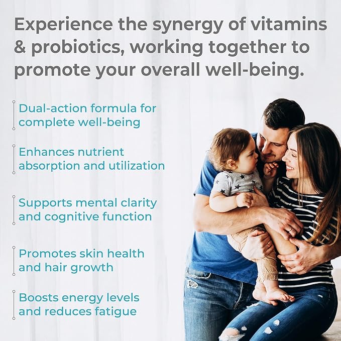Biovitalia Multivitamins + Probiotics Dietary Supplement 60 Veg