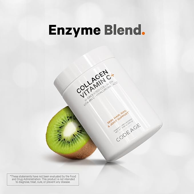 Codeage Collagen Peptides Powder + Vitamin 9.98 oz