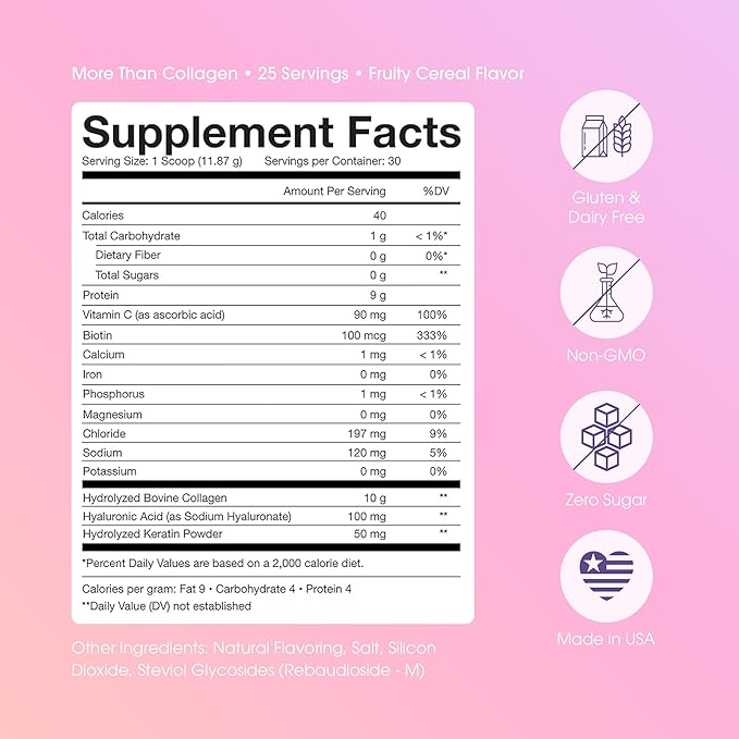 Obvi More Than Collagen Powder 30 Servings