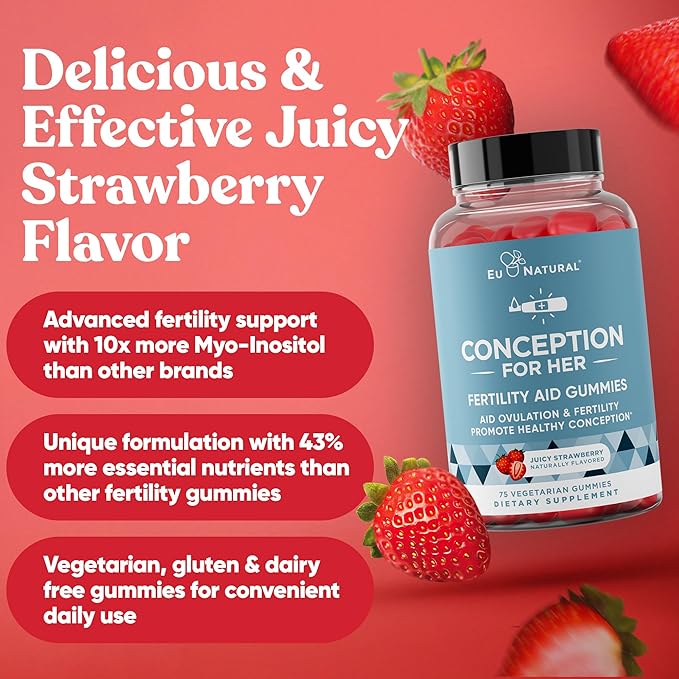 Conception for Her Fertility Gummies 75 ct