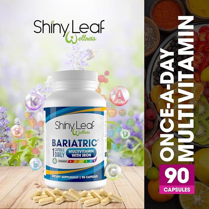 Shiny Leaf Daily Bariatric Multivitamin 45 mg 90 Ct (3 Months