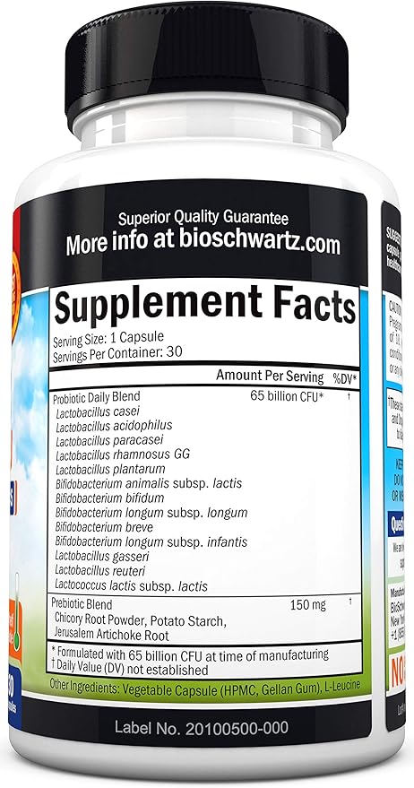 Probiotic 65 Billion Free-30ct