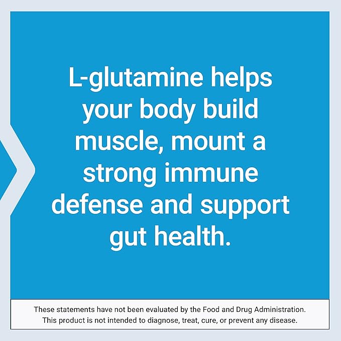 Life Extension L-Glutamine, 500 mg L-glutamine, 100 vegetarian