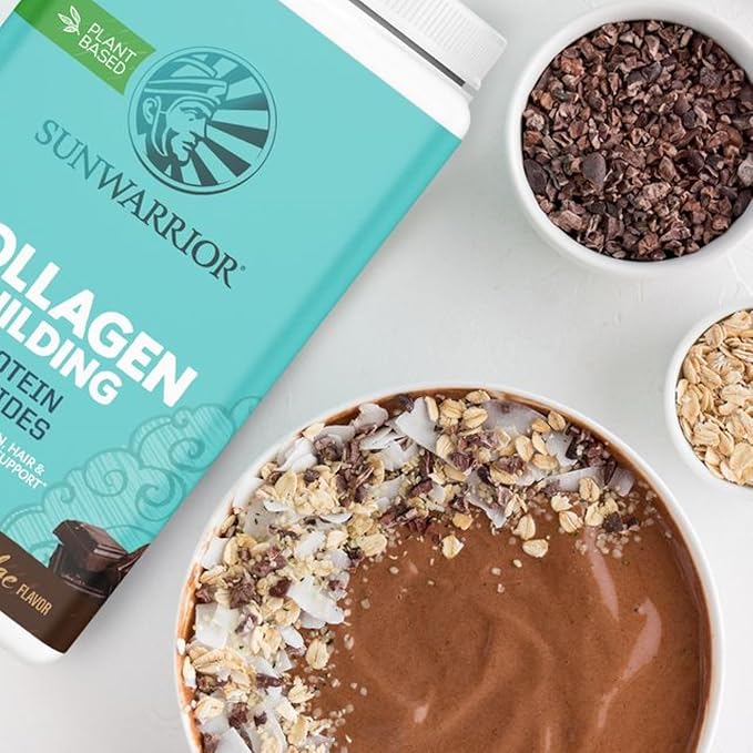 Sunwarrior Vegan Collagen Protein Powder Plant-based 40 Servings