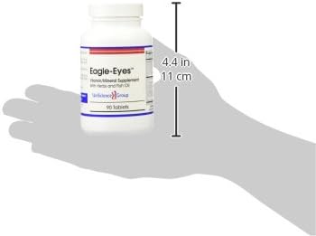 Eagle-Eyes, Optimal Vision Health with 500 3 Fish 90 Tablets