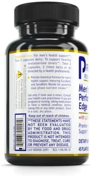 Premier Research Labs Men's Performance Edge 45 Plant-Source