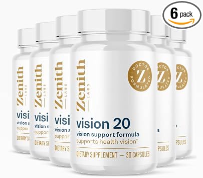 Zenith Labs Vision 20 Clinically Proven 6 Pack