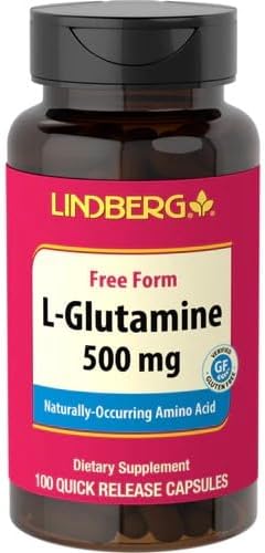 Lindberg L Glutamine Capsules 500mg | 100 Count
