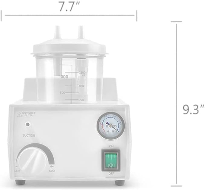 1000ml Portable Veterinary Suction Machine 110V