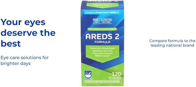 Rite Aid AREDS 2 Softgels 120 count,