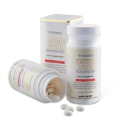 Placenta White Adv Supplement 650mg 120