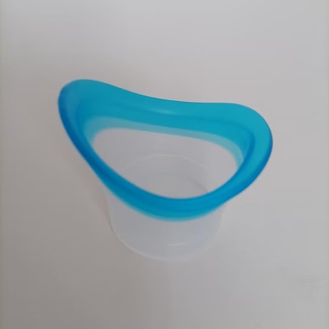 2Pcs Blue and Pink Silicone Eye
