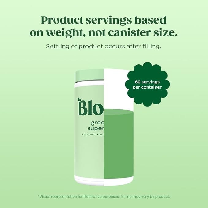 Bloom Nutrition Superfood Greens Powder, Digestive 60 SVG,