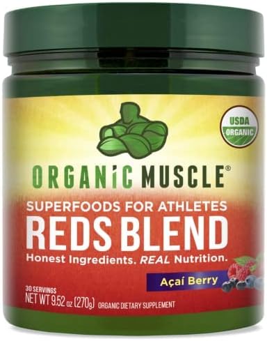 Organic Muscle Super Reds Powder 30 Servings