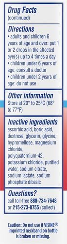 Visine Red Eye Hydrating Comfort Redness 0.5 fl.
