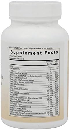 Bariatric Advantage Essential Multivitamin without Iron 200 DV 60 Count