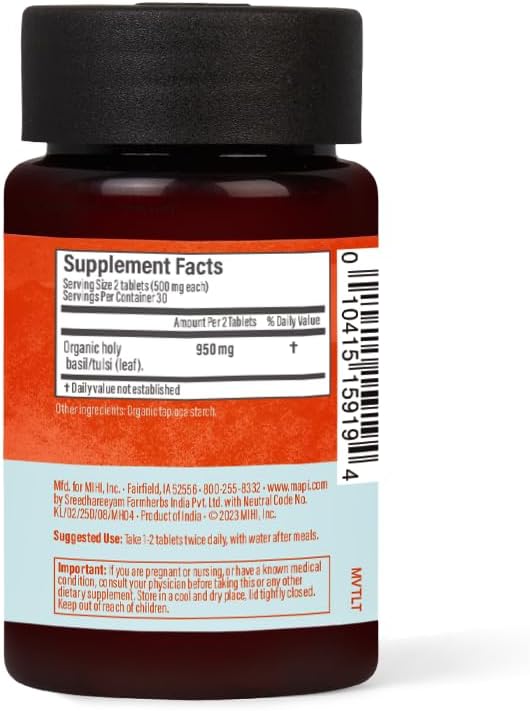 Maharishi Ayurveda Tulsi Supplement 60 Capsules