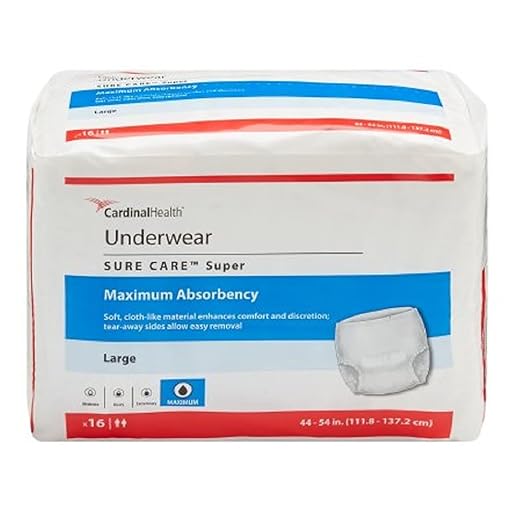 1215 Super Heavy Absorbency Protective Underwear, (1 case 64 eaches)