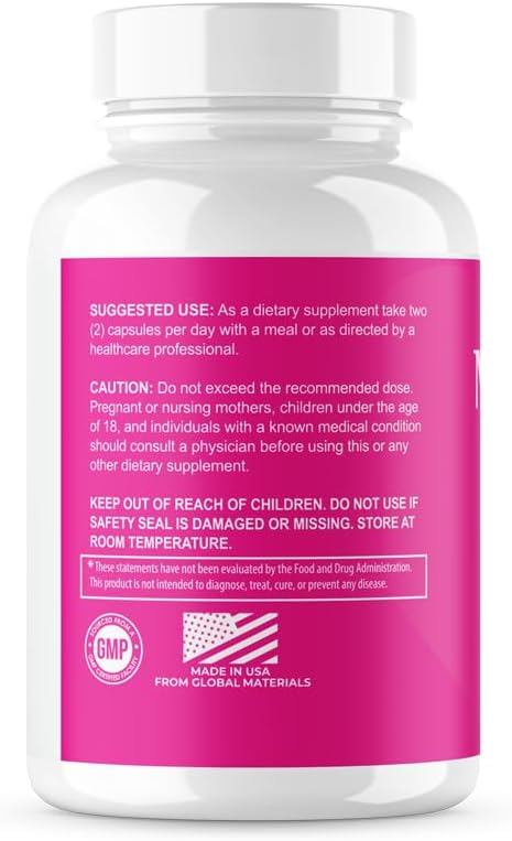 (2 PACK) MenoPhix Menopause Natural Support Capsules (60 Capsules) 2 Month