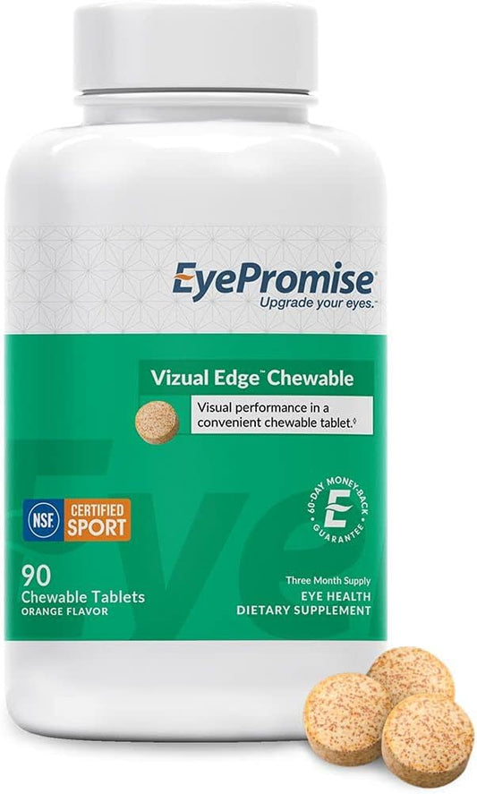 EyePromise Vizual Edge Chew Performance Eye Vitamin 3 Month