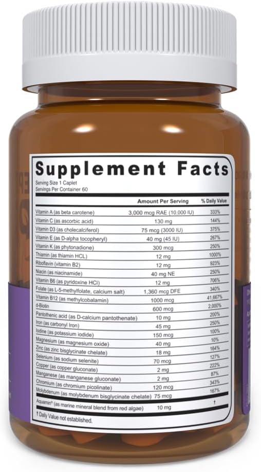 BariMelts The Step Up Once Daily 2 Month (60 Caplets)