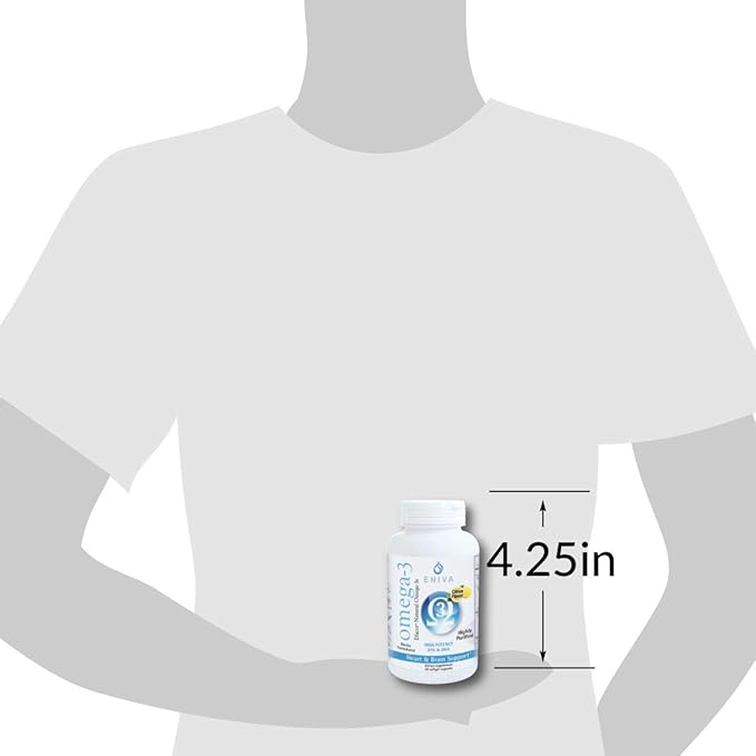 Eniva Omega-3 Fish Oil High EPA/DHA (60 caps)