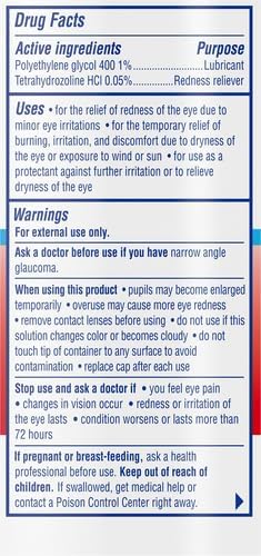 Visine Red Eye Hydrating Comfort Redness 0.5 fl.