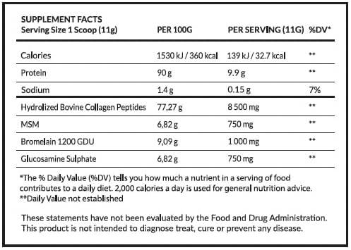 Flexible Collagen Peptides Powder 30 Daily