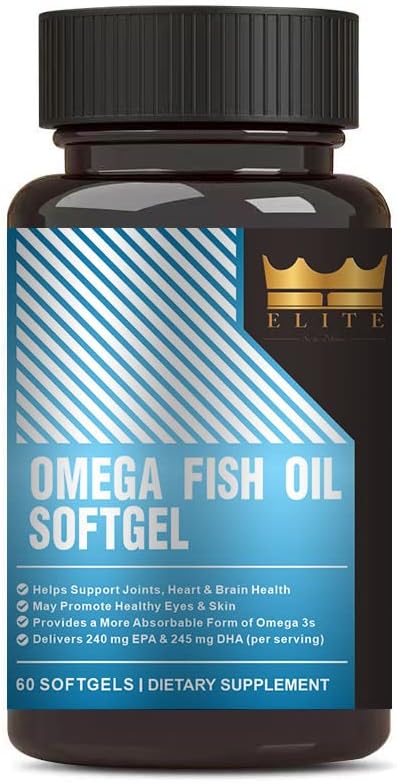 Crown Elite Premium Omega 3 Fish 3 Fatty 3 |