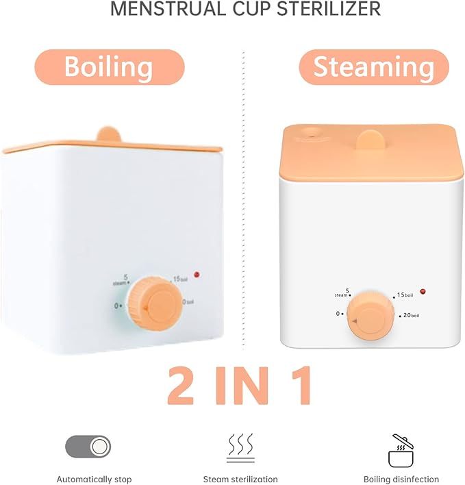 Menstrual Cup Cleaner-2 Modes for Diva 5in1 wash
