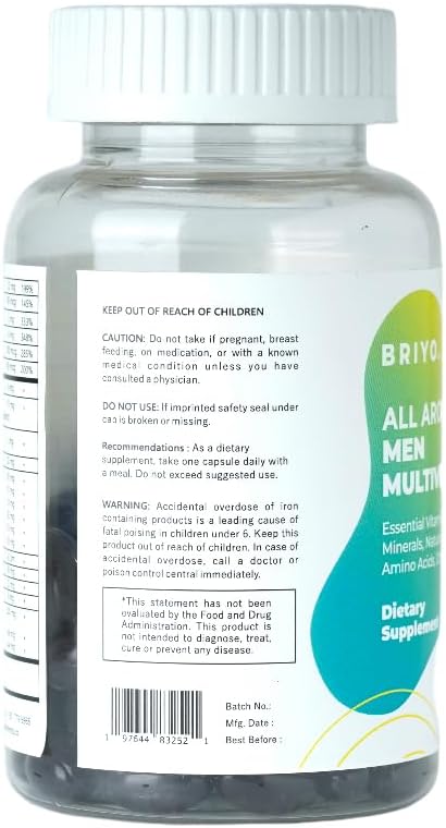 All Around Men 38 nutrients 90 Capsules