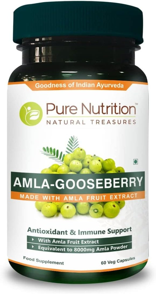 Pure Nutrition Amla Extract 1000mg per 8000mg Amla 60 Veg