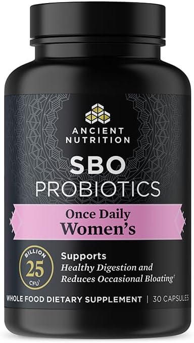 Probiotics for Women by Ancient Nutrition, 30ct, Digestive 25 Billion