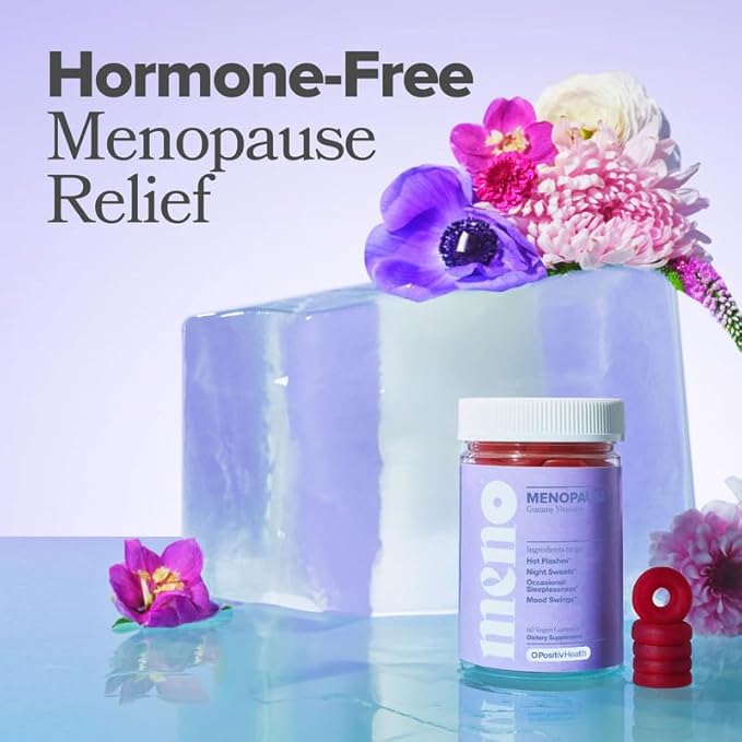 MENO Gummies for Menopause, 30 Servings 3) - KSM-66 -