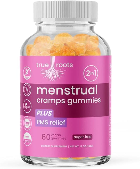 Menstrual Cramp Relief Period Relief Gummies 60 Count…