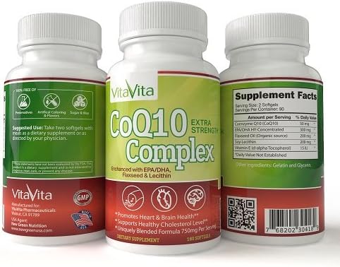 Extra Strength CoQ10 Complex, Enhanced (180 Softgels)