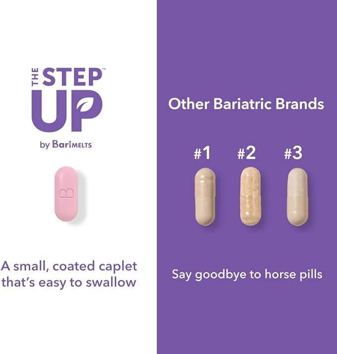 BariMelts The Step Up Once Daily 2 Month (60 Caplets)
