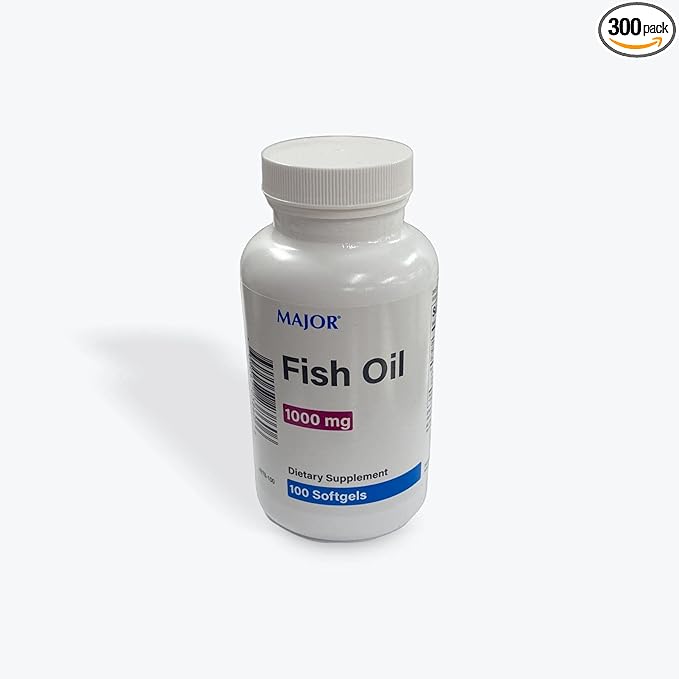 Major Omega-3 Fish Oil 1000mg - 100 Softgels 3