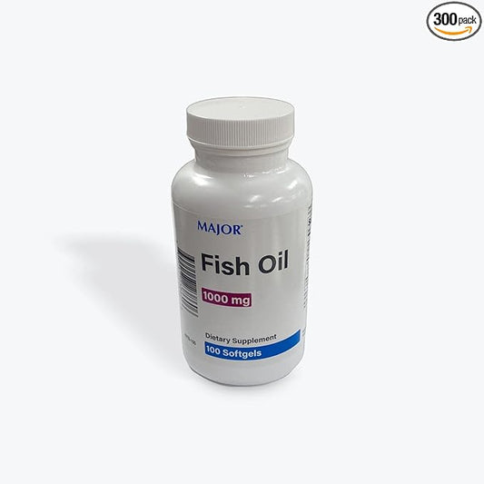 Major Omega-3 Fish Oil 1000mg - 100 Softgels 3