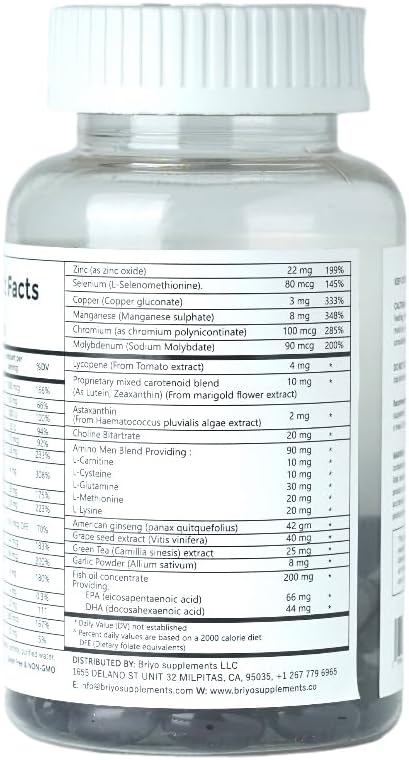 All Around Men 38 nutrients 90 Capsules