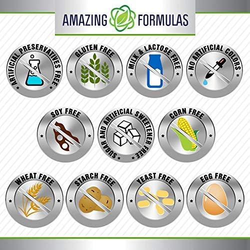 Amazing Formulas L Glutamine 1000mg 120 Tablets